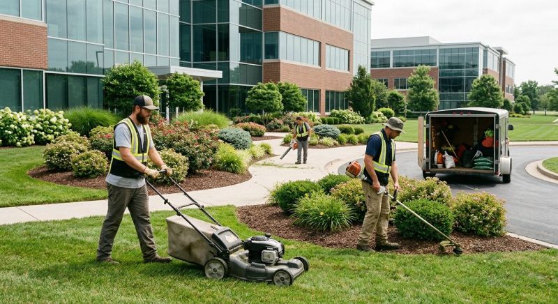 Lawn Mowing and Trimming